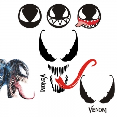 8 Styles Venom Decorative Waterproof PVC Anime Car Sticker