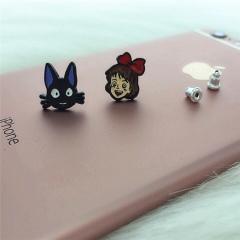 Kiki's Delivery Service Cartoon Character Cute Decorative Anime Alloy Resin Earring
