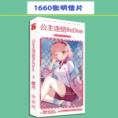 Re:Dive Cartoon Postal Card Sticker Wholesale Anime Postcard 1660pcs/set