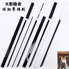 10 Styles 100CM Naruto ABS Anime Wooden Sword Weapon