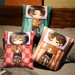 3 Styles Attack on Titan/Shingeki No Kyojin Cartoon Character Anime Plush Pillow Toy (36*27cm)