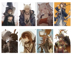 Arknights Printing Anime Paper Posters (8pcs/set)