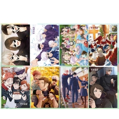 Jujutsu Kaisen Printing Anime Paper Posters (8pcs/set)