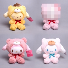 20CM 4 Styles Soft Plush Cute My Melody Kuromi Cinnamoroll Anime Plush Toy