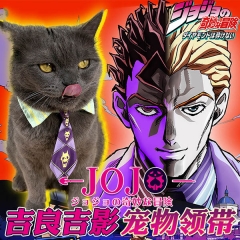 JoJo's Bizarre Adventure Cosplay For Pet Dog Cat Anime Tie