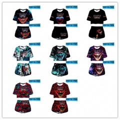8 Styles Poppy Playtime Cosplay 3D Digital Print Anime T-shirt And Pants