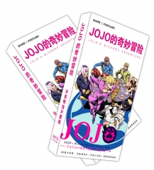 340 PCS/BOX JoJo's Bizarre Adventure Post Card