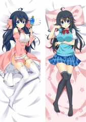 And You Thought There Is Never a Girl Online? Tamaki Ako Sexy Girl Collection Pattern Cartoon Character Bolster Body Anime Long Pillow (50*150cm)