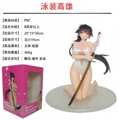 19CM Azur Lane IJN Takao Swimsuit Sexy Girl Cartoon Toy Anime PVC Figure