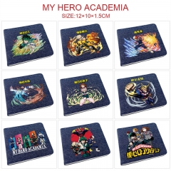 9 Styles My Hero Academia/Boku No Hero Academia Cosplay Decoration Cartoon Character Anime PU Wallet Purse