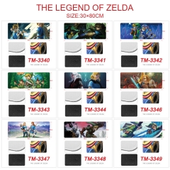 10 Styles The Legend of Zelda Anime Mouse Pad 30*80cm