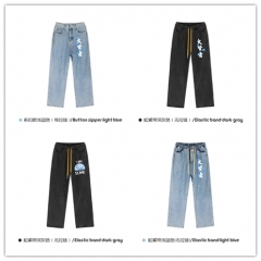 13 Styles 3 Color Death Note Cartoon Pattern Jeans Anime Pants