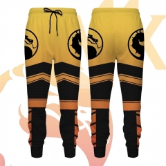 Mortal Kombat Cosplay 3D Digital Print Sport Pants