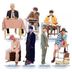 7 Styles K-POP BTS Bulletproof Boy Scouts 7th Generation A Series Star Acrylic Standing Plates