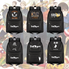 18 Styles Haikyuu Cosplay Backpack Cartoon Character Anime Bag