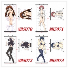 10 Styles Toaru Kagaku no Railgun Collection Cartoon Wallscrolls Waterproof Anime Wall Scroll (40*102CM)
