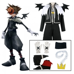 Kingdom Hearts Cartoon Character Cosplay Anime Costume (Set)