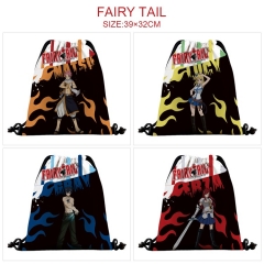 8 Styles Fairy Tail 3D Digital Print Anime Drawstring Bags