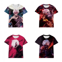8 Styles Tokyo Ghoul Digital Print Shirts Anime T-shirt