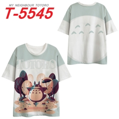2 Styles My Neighbor Totoro Cosplay 3D Digital Print Anime T-shirt