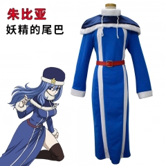 Fairy Tail Juvia Lockser Cartoon Character Cosplay Anime Skirt Costume Set For Adult