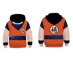 Dragon Ball Z Clothes For Child Anime Hooded Hoodie