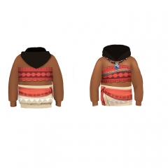 Moana Clothes For Child Anime Hooded Hoodie