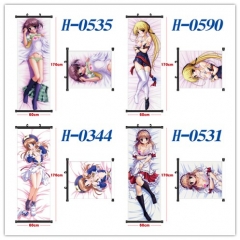 5 Styles Yoake Mae Yori Ruri Iro Na Cartoon Wallscrolls Waterproof Anime Wall Scroll (60*170CM)