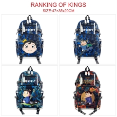7 Styles Ranking of Kings / Ousama Ranking Anime Cosplay Cartoon Canvas Colorful Backpack Bag