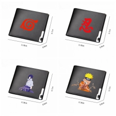 13 Styles Naruto Cartoon PU Purse Anime Wallet