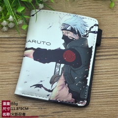 Naruto Cartoon Cosplay Purse PU Leather Anime Short Wallet