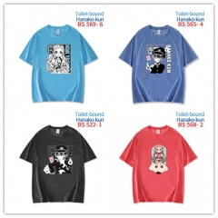 7 Styles 6 Color Toilet-Bound Hanako-kun Cartoon Pattern T-shirt Anime Short shirts