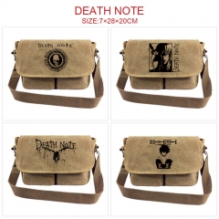 6 Styles Death Note Anime Cosplay Cartoon Canvas Diagonal package