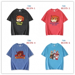 6 Styles 6 Color Fate Grand Order Alter Cartoon Pattern T-shirt Anime Short shirts
