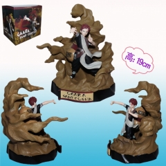Naruto Gaara Cartoon Model Toy Statue Collection Anime PVC Figures 21.5cm
