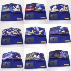 14 Styles Sonic Anime PU Coin Purse Anime Wallet