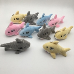 10PCS/SET 12CM Shark Cartoon For Kids Gift Doll Anime Plush Toy Pendant