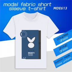 2 Styles MmiHoYo/Honkai Impact Custom Design Modal Fabric Material Short Sleeves Anime T-shirts