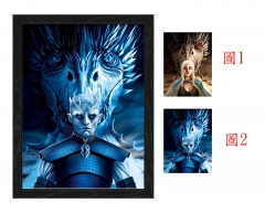 Game of Thrones Lenticular Flip Anime 3D Posters（10pcs/set） (No Frame)