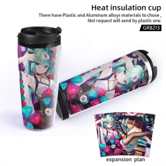 Hatsune Miku Cartoon Character Thermal Cup Insulation Anime Mug