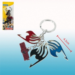 Fairy Tail Cosplay Cartoon Character Anime Keychain