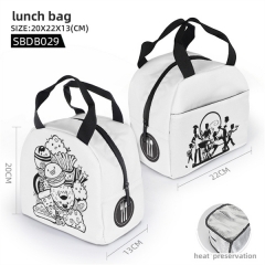 Genshin Impact Lunch Bag Cartoon Character Pattern Anime Hand Bag
