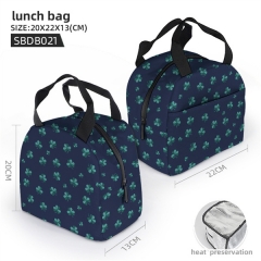 Shamrock Lunch Bag Cartoon Character Pattern Anime Hand Bag