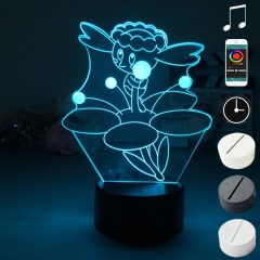 2 Different Bases THE HIVE Anime 3D Nightlight with Remote Control