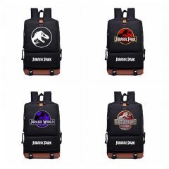 13 Styles Jurassic Park Cosplay High Quality Anime Backpack Bag Black Travel Bags