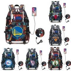 30 Styles NBA Star Cosplay Anime Backpack Bag Teeneger Travel Bags