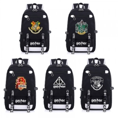 24 Styles Harry Potter Cosplay Cartoon Character Anime Backpack Bag