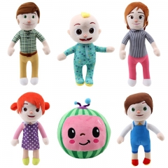 7 Styles Cute Boy Girl Baby Watermelon Plush Toy Doll