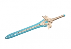80CM Genshin Impact Blue Color PU Foam Anime Sword Weapon