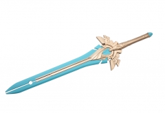100CM Genshin Impact Blue Color PU Foam Anime Sword Weapon